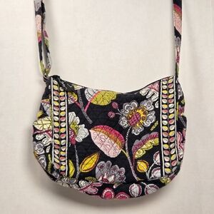 Vera Bradley Moon Blooms Crossbody Messenger Bag Women's Medium Size